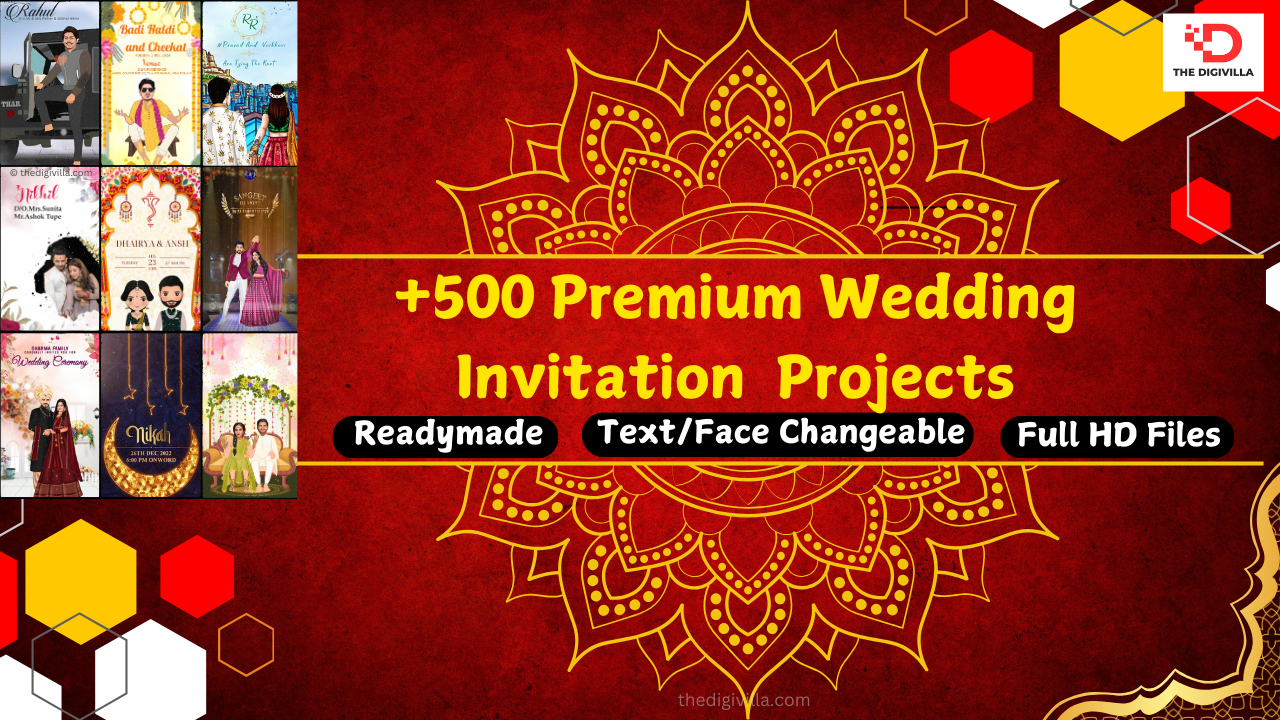 Wedding Invitation Video Thumbnail